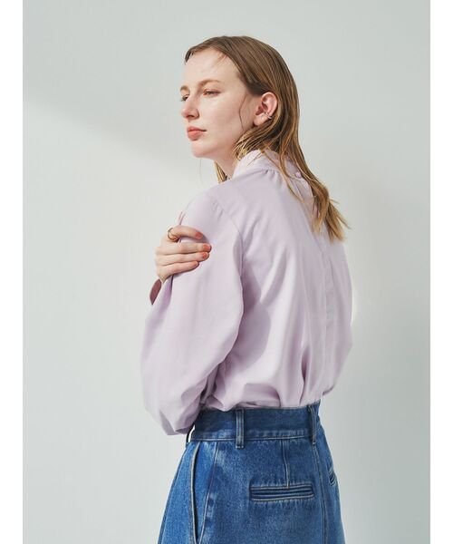 最終値下げ！新品未使用エトレトウキョウバルーンシャツカラーロングブラウス ETRE TOKYO（エトレトウキョウ）の「バルーンシルエットシャツカラー