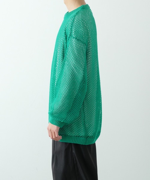 フォルテフォルテ 長袖クルーネックニット モヘヤ混 セーター 長袖 WEAR SHiFT】ミドルゲージクルーネックニット【長袖】 (WNT24168