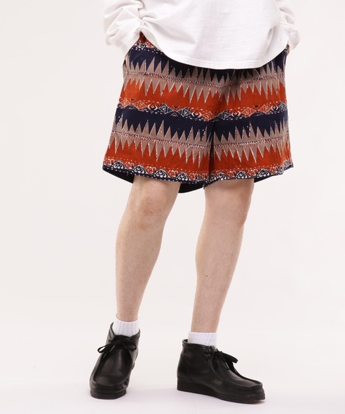 MANASTASH（マナスタッシュ）の「MANASTASH/マナスタッシュ/JAIPUR SHORTS '23（その他パンツ・メンズ・パープル/マルチ/レンガ・M/L/2XL/XL）」の3枚目の写真