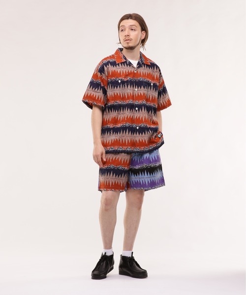 MANASTASH（マナスタッシュ）の「MANASTASH/マナスタッシュ/JAIPUR SHORTS '23（その他パンツ・メンズ・パープル/マルチ/レンガ・M/L/2XL/XL）」の8枚目の写真