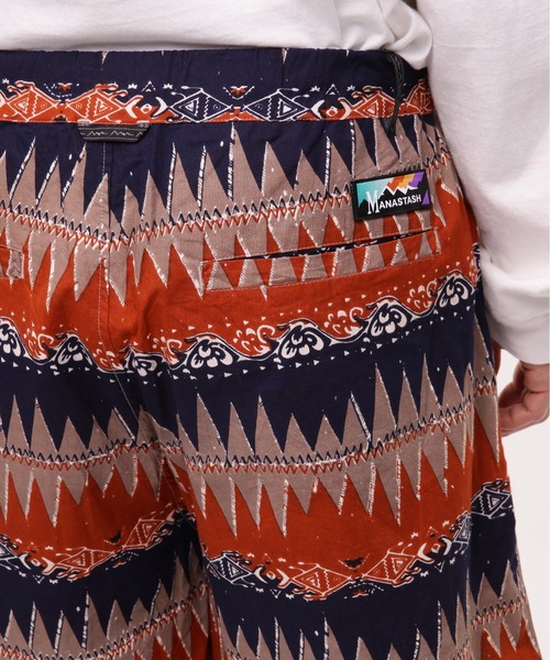MANASTASH（マナスタッシュ）の「MANASTASH/マナスタッシュ/JAIPUR SHORTS '23（その他パンツ・メンズ・パープル/マルチ/レンガ・M/L/2XL/XL）」の11枚目の写真