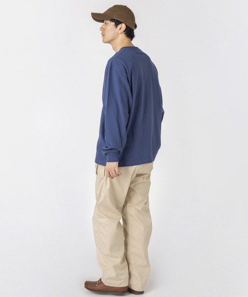 L.L.Bean（エルエルビーン）の「【JAPAN EDITION】ユニオン・ロングスリーブ・Tシャツ（Tシャツ/カットソー・メンズ・ホワイト/ネイビー/レッド/グリーン/ライトグレー/ベージュ/ネイビー系・LARGE/MEDIUM/SMALL/X-LARGE）」の12枚目の写真