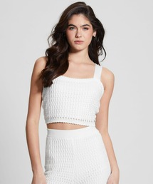 Guess | Yasmina Tie-Back Crop Top(その他トップス)