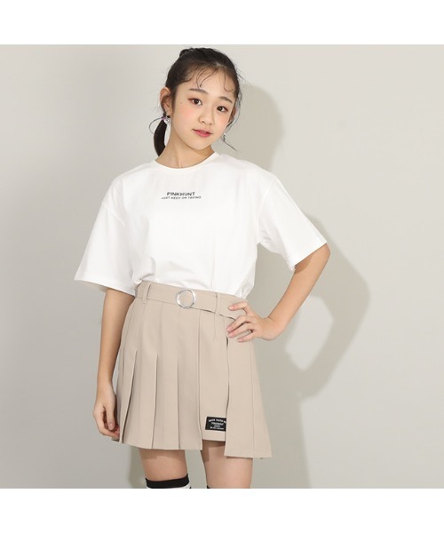 PINKHUNT（ピンクハント）の「PINKHUNT ビッグシルエットTシャツ 8174K（Tシャツ/カットソー・キッズ・ブラック/ホワイト・140cm/150cm/160cm/130cm）」の9枚目の写真