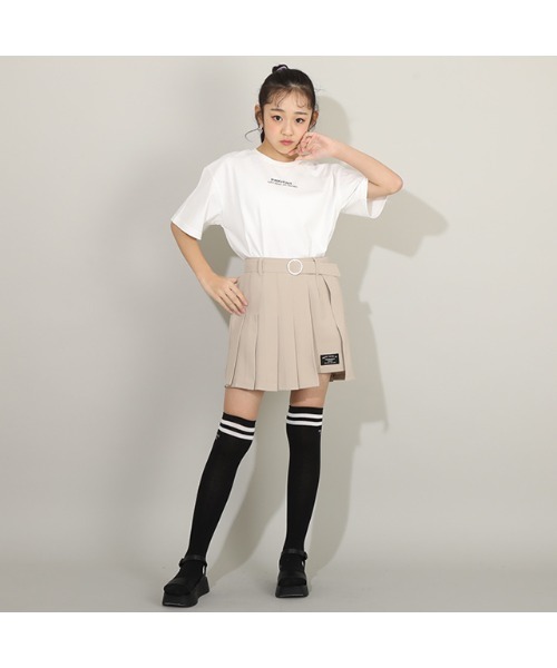 PINKHUNT（ピンクハント）の「PINKHUNT ビッグシルエットTシャツ 8174K（Tシャツ/カットソー・キッズ・ブラック/ホワイト・140cm/150cm/160cm/130cm）」の8枚目の写真