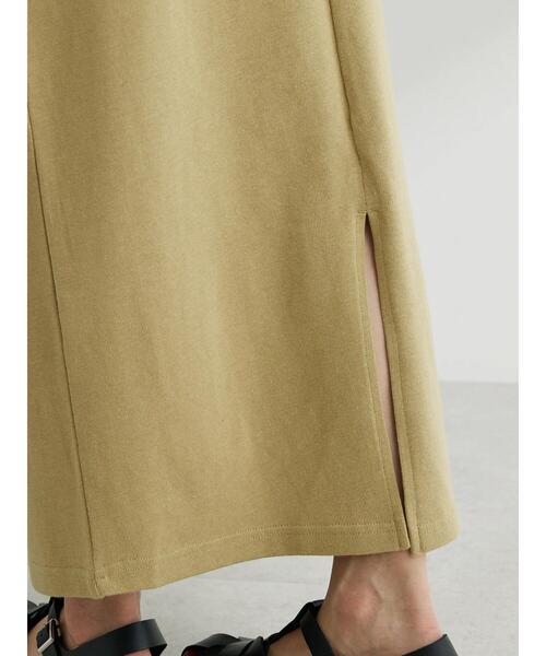 Green　Parks（グリーンパークス）の「・Double Flags 10ozナロースカート（スカート・レディース・サックスブルー/ベージュ/ブラック/チャコールグレー・FREE）」の9枚目の写真