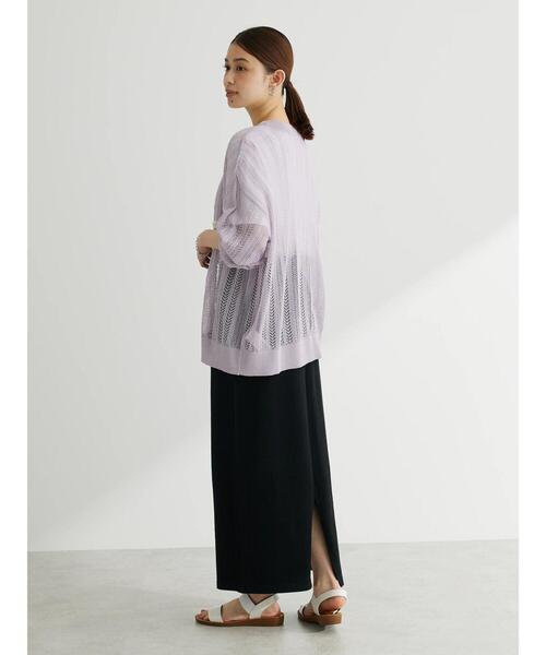 Green　Parks（グリーンパークス）の「・Double Flags 10ozナロースカート（スカート・レディース・サックスブルー/ベージュ/ブラック/チャコールグレー・FREE）」の17枚目の写真