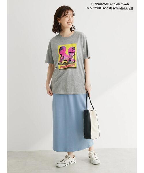 Green　Parks（グリーンパークス）の「・Double Flags 10ozナロースカート（スカート・レディース・サックスブルー/ベージュ/ブラック/チャコールグレー・FREE）」の18枚目の写真