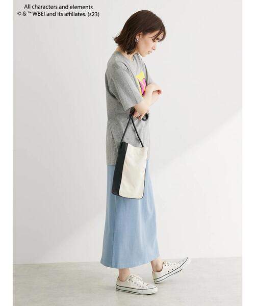 Green　Parks（グリーンパークス）の「・Double Flags 10ozナロースカート（スカート・レディース・サックスブルー/ベージュ/ブラック/チャコールグレー・FREE）」の19枚目の写真