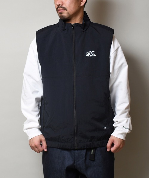 Back Channel(バックチャンネル)の「NYLON VEST(ベスト・メンズ・ブラック・X-LARGE/MEDIUM/LARGE)」の9枚目の写真