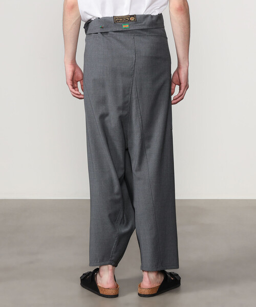 Bshop(ビショップ)の「078 CITE | ウールトロピカル タイパンツ MEN(その他パンツ・メンズ・グレー系その他/グレー・F)」の12枚目の写真