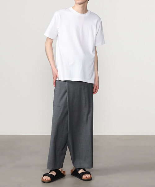Bshop(ビショップ)の「078 CITE | ウールトロピカル タイパンツ MEN(その他パンツ・メンズ・グレー系その他/グレー・F)」の6枚目の写真