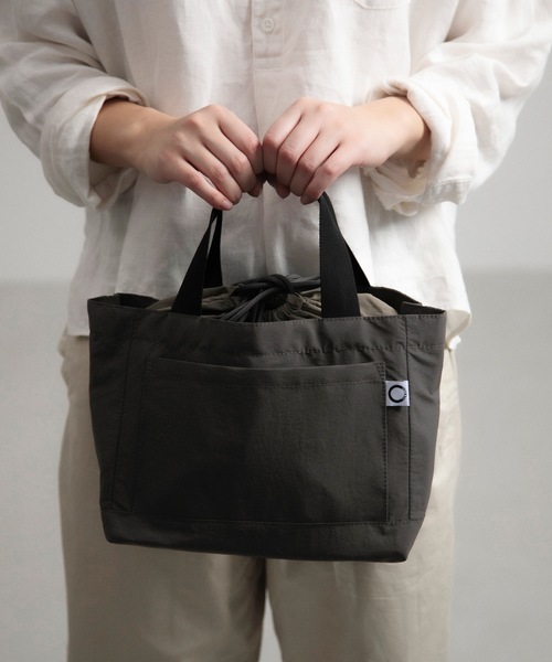 COCO WALK ココウォーク:巾着付きcolecoトートバッグ(ナイロン