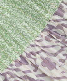 サラマリカSARA MALLIKA コットン ダブルフラワープリントワンピース 中古・古着通販】sara mallika (サラマリカ) ダブルフラワー