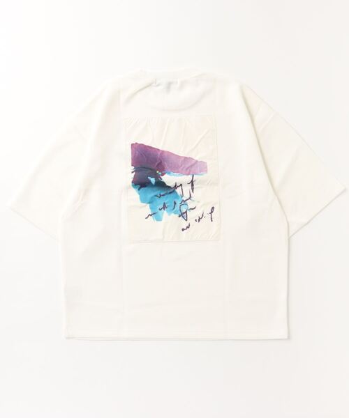 En serio TOKYO(エンソリオトーキョー)の「【ZOZO限定】冷感COOLダンボール 貼付けブラッシュアート TEE(Tシャツ/カットソー・メンズ・ブラック/ダークブルー/ホワイト・M/L)」の15枚目の写真