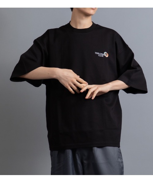 En serio TOKYO(エンソリオトーキョー)の「【ZOZO限定】冷感COOLダンボール 貼付けブラッシュアート TEE(Tシャツ/カットソー・メンズ・ブラック/ダークブルー/ホワイト・M/L)」の20枚目の写真