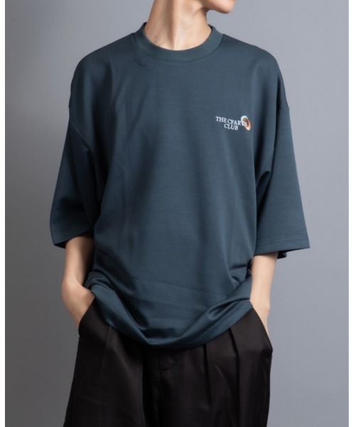 En serio TOKYO(エンソリオトーキョー)の「【ZOZO限定】冷感COOLダンボール 貼付けブラッシュアート TEE(Tシャツ/カットソー・メンズ・ブラック/ダークブルー/ホワイト・M/L)」の17枚目の写真