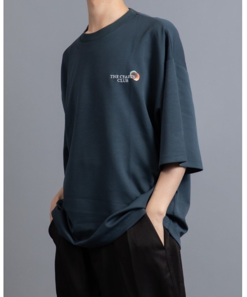 En serio TOKYO(エンソリオトーキョー)の「【ZOZO限定】冷感COOLダンボール 貼付けブラッシュアート TEE(Tシャツ/カットソー・メンズ・ブラック/ダークブルー/ホワイト・M/L)」の16枚目の写真