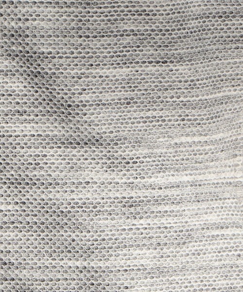 NICOLE CLUB FOR MEN（ニコルクラブフォーメン）の「ハニカムジャガードフードフルジップパーカ（パーカー・メンズ・ブラック×グレー/ブルー/ライトグレー/ブラック系・X-LARGE/MEDIUM/LARGE）」の8枚目の写真