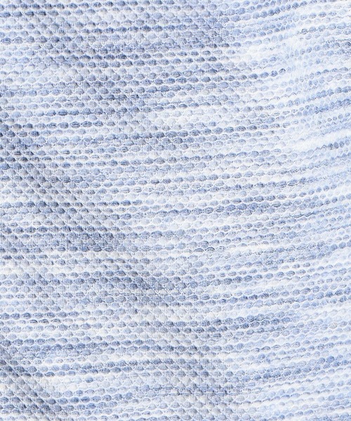 NICOLE CLUB FOR MEN（ニコルクラブフォーメン）の「ハニカムジャガードフードフルジップパーカ（パーカー・メンズ・ブラック×グレー/ブルー/ライトグレー/ブラック系・X-LARGE/MEDIUM/LARGE）」の7枚目の写真