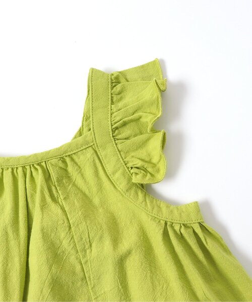 BREEZE（ブリーズ）の「カラーフリルワンピース（ワンピース・キッズ・イエロー/ラベンダー/ブルー・80/100/90/130/140/110/120）」の8枚目の写真