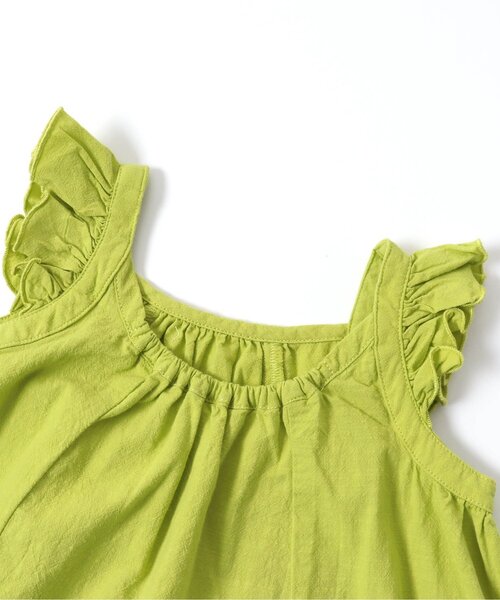 BREEZE（ブリーズ）の「カラーフリルワンピース（ワンピース・キッズ・イエロー/ラベンダー/ブルー・80/100/90/130/140/110/120）」の14枚目の写真