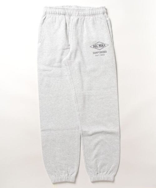 BIG MIKE(ビッグマイク)の「BIG MIKE ビックマイク/ ベーシックロゴ プリント セットアップ スウェットパンツ basic logo sweat pants // 102337800(スウェットパンツ・メンズ・アッシュグレー/ブラック・MEDIUM/LARGE/X-LARGE)」の13枚目の写真