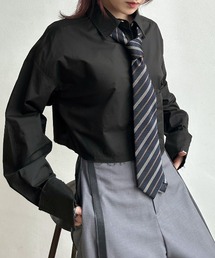 PAGEBOY | カットオフクロップドシャツ(シャツ/ブラウス)