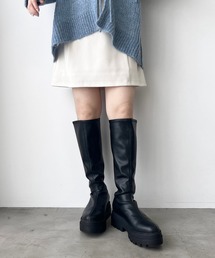 LOWRYS FARM | ハイウエストミニスカート(スカート)