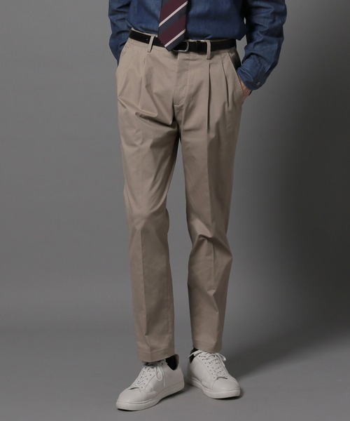 GLOBAL WORK（グローバルワーク）の「チノスラックス/Salon de GW/908146（チノパンツ・メンズ・ベージュ/カーキ・MEDIUM/SMALL/X-LARGE/LARGE）」の5枚目の写真