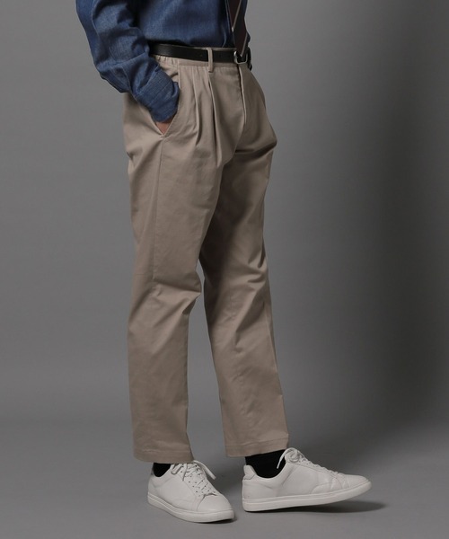 ベージュ ワークパンツ 4ポケット GLOBAL WORK（グローバルワーク）の「チノスラックス/Salon de