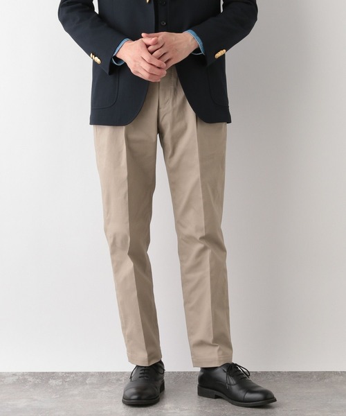 GLOBAL WORK（グローバルワーク）の「チノスラックス/Salon de GW/908146（チノパンツ・メンズ・ベージュ/カーキ・MEDIUM/SMALL/X-LARGE/LARGE）」の18枚目の写真