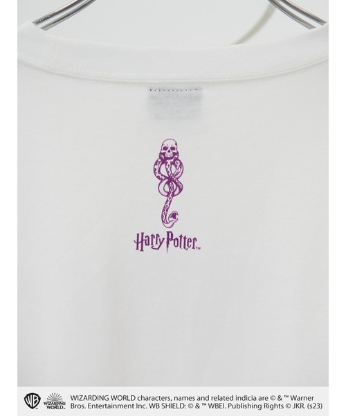 AMERICAN HOLIC（アメリカンホリック）の「ハリー・ポッター/ビッグシルエットTシャツ（Tシャツ/カットソー・レディース・チャコールグレー/ピンク/オフホワイト/その他1・FREE）」の10枚目の写真