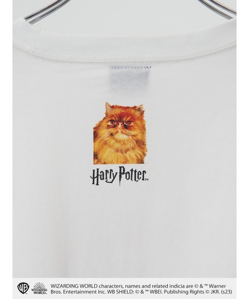 AMERICAN HOLIC（アメリカンホリック）の「ハリー・ポッター/ビッグシルエットTシャツ（Tシャツ/カットソー・レディース・チャコールグレー/ピンク/オフホワイト/その他1・FREE）」の13枚目の写真