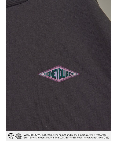 AMERICAN HOLIC（アメリカンホリック）の「ハリー・ポッター/ビッグシルエットTシャツ（Tシャツ/カットソー・レディース・チャコールグレー/ピンク/オフホワイト/その他1・FREE）」の17枚目の写真