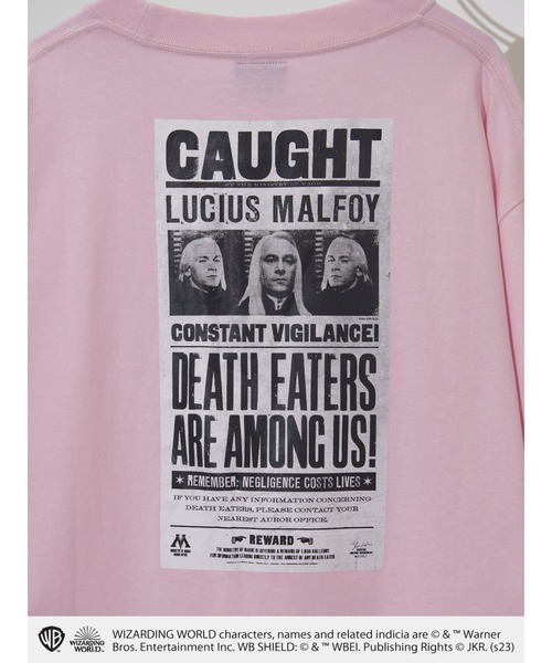 AMERICAN HOLIC（アメリカンホリック）の「ハリー・ポッター/ビッグシルエットTシャツ（Tシャツ/カットソー・レディース・チャコールグレー/ピンク/オフホワイト/その他1・FREE）」の19枚目の写真