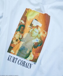 LIFE | LIFE/ライフ 別注 Kurt Cobain コラボフォト コラージュ L/S Tシャツ/ロングスリーブ(Tシャツ/カットソー)