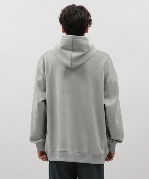 LAKOLE（ラコレ）の「スエードプルパーカー / 969938（パーカー・メンズ・ベージュ/グレー/ピンク/パープル・X-LARGE/SMALL/MEDIUM/LARGE）」の11枚目の写真