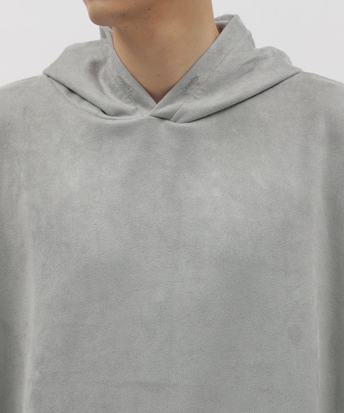 LAKOLE（ラコレ）の「スエードプルパーカー / 969938（パーカー・メンズ・ベージュ/グレー/ピンク/パープル・X-LARGE/SMALL/MEDIUM/LARGE）」の12枚目の写真