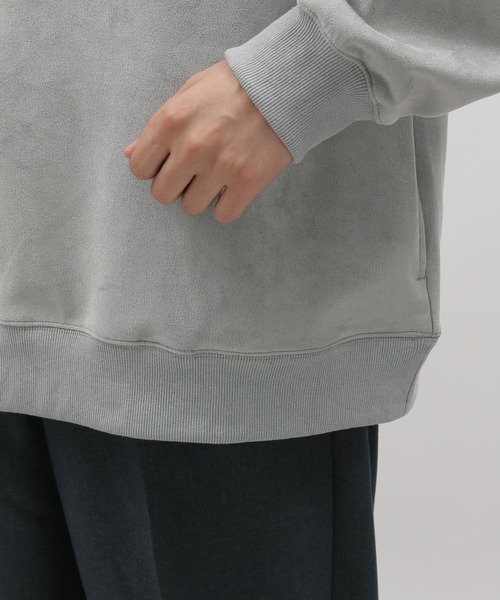 LAKOLE（ラコレ）の「スエードプルパーカー / 969938（パーカー・メンズ・ベージュ/グレー/ピンク/パープル・X-LARGE/SMALL/MEDIUM/LARGE）」の14枚目の写真