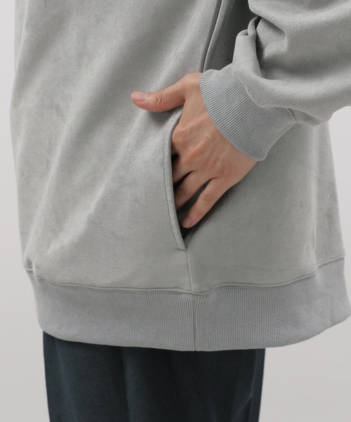 LAKOLE（ラコレ）の「スエードプルパーカー / 969938（パーカー・メンズ・ベージュ/グレー/ピンク/パープル・X-LARGE/SMALL/MEDIUM/LARGE）」の15枚目の写真