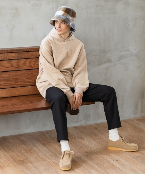 LAKOLE（ラコレ）の「スエードプルパーカー / 969938（パーカー・メンズ・ベージュ/グレー/ピンク/パープル・X-LARGE/SMALL/MEDIUM/LARGE）」の22枚目の写真