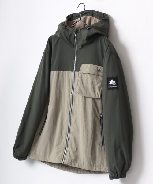 LOGOS(ロゴス)の「LOGOS/ロゴス Mountain Parka/撥水 裏トリコット マウンテンパーカー/ナイロンジャケット/レディース メンズ(マウンテンパーカー・メンズ・ベージュ系その他/カーキ/ブラック/ベージュ/ネイビー・M/L/LL)」の8枚目の写真