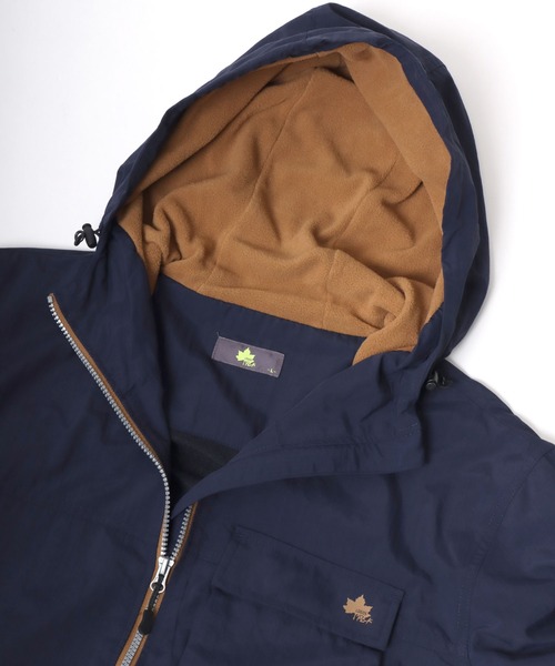 LOGOS(ロゴス)の「LOGOS/ロゴス Mountain Parka/撥水 裏トリコット マウンテンパーカー/ナイロンジャケット/レディース メンズ(マウンテンパーカー・メンズ・ベージュ系その他/カーキ/ブラック/ベージュ/ネイビー・M/L/LL)」の14枚目の写真