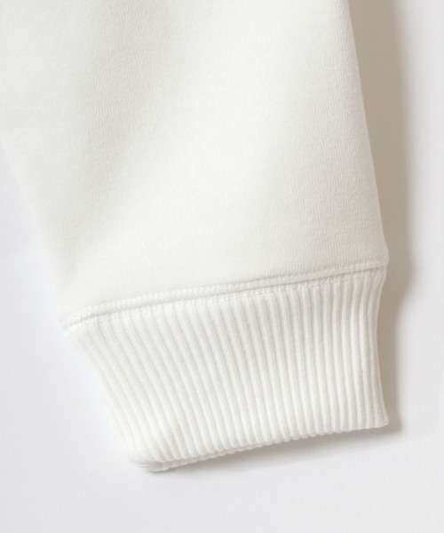 Dickies（ディッキーズ）の「Dickies/ディッキーズ 別注 オーバーサイズ 裏起毛 ミニロゴワッペン ワンポイント刺繍 スウェット トレーナー/長袖 トップス プルオーバー/レディース メンズ（スウェット・メンズ・ホワイト/ブラック/アッシュグレー/ダークグリーン/ネイビー/グレー/ブラウン・M/L/XL）」の21枚目の写真