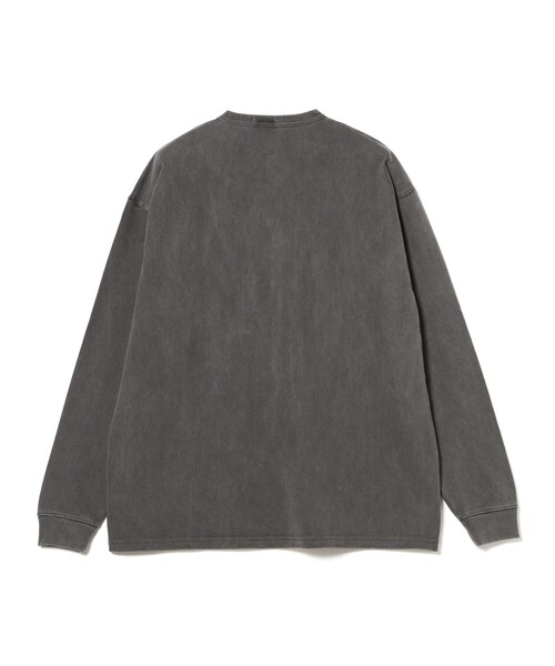 BEAMS T(ビームスティー)の「ONEITA / Pigment Dye Long Sleeve T-shirt(Tシャツ/カットソー・メンズ・ネイビー/ブラック・L/M/S/XL)」の16枚目の写真