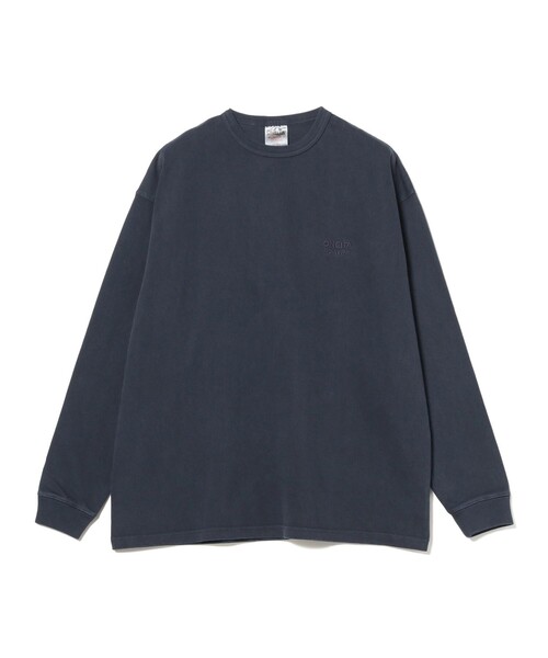 BEAMS T(ビームスティー)の「ONEITA / Pigment Dye Long Sleeve T-shirt(Tシャツ/カットソー・メンズ・ネイビー/ブラック・L/M/S/XL)」の18枚目の写真