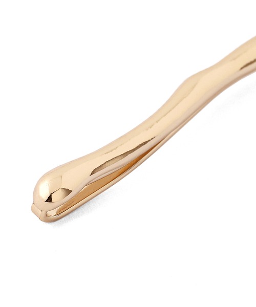 ANEMONE（アネモネ）の「ニュアンスメタルヘアピン[4本セット]（ヘアピン・レディース・ライトブラウン/シルバー/チョコ・FREE）」の7枚目の写真