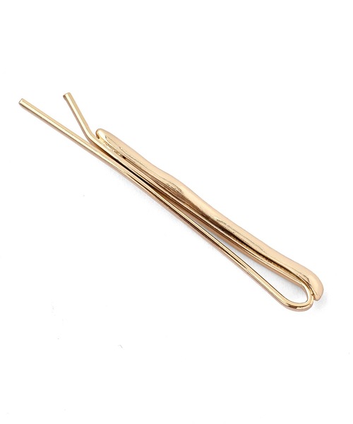 ANEMONE（アネモネ）の「ニュアンスメタルヘアピン[4本セット]（ヘアピン・レディース・ライトブラウン/シルバー/チョコ・FREE）」の8枚目の写真