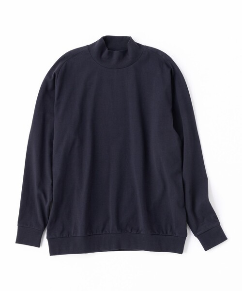 UNFILO(アンフィーロ)の「コットン モックネックTEE(Tシャツ/カットソー・メンズ・ホワイト系/ワイン系/ネイビー系・SMALL/MEDIUM/LARGE/X-LARGE)」の14枚目の写真